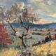 Mediterranean landscape signed