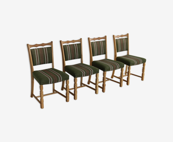 Ensemble de 4 chaises de salle à manger danoises