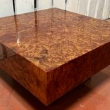 Elm magnifying glass coffee table
