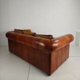 Canapé 2,5 places de luxe en peau de mouton faite à la main – par Lounge Atelier