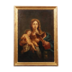 Peinture ancienne, copie d’après Francesco Trevisani, Vierge Marie