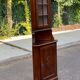 2-part corner display cabinet, English Victorian mahogany, 20th century