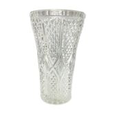 Old molded glass vase