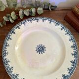 Large iron earth dish