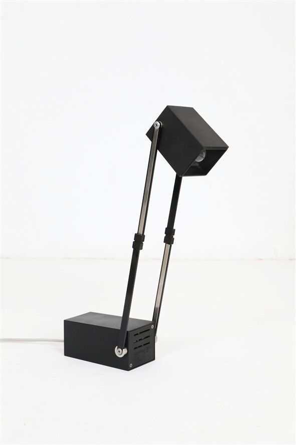 Black Louis Poulsen “Lampetit” desk / table lamp by Bent Gantzel-Boysen, Mid-century Danish modern design, 1960s / 1970s