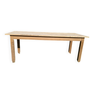 old large farm table circa 1950