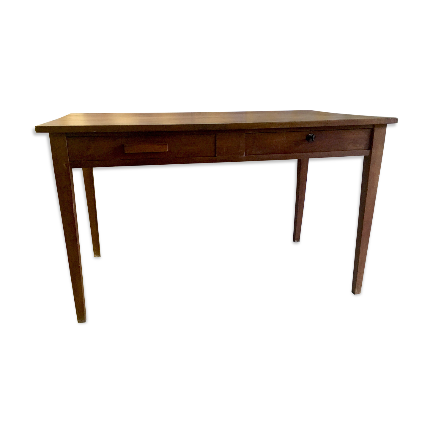 Farm table in solid oak - mid 20th