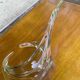60s stretched crystal centrepiece fruit bowl
