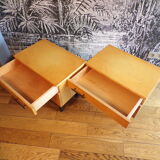 Pair of vintage bedside tables