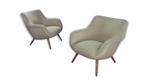 1/2 fauteuil organic année 50 original