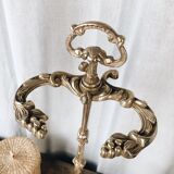 Former bronze fireplace servant