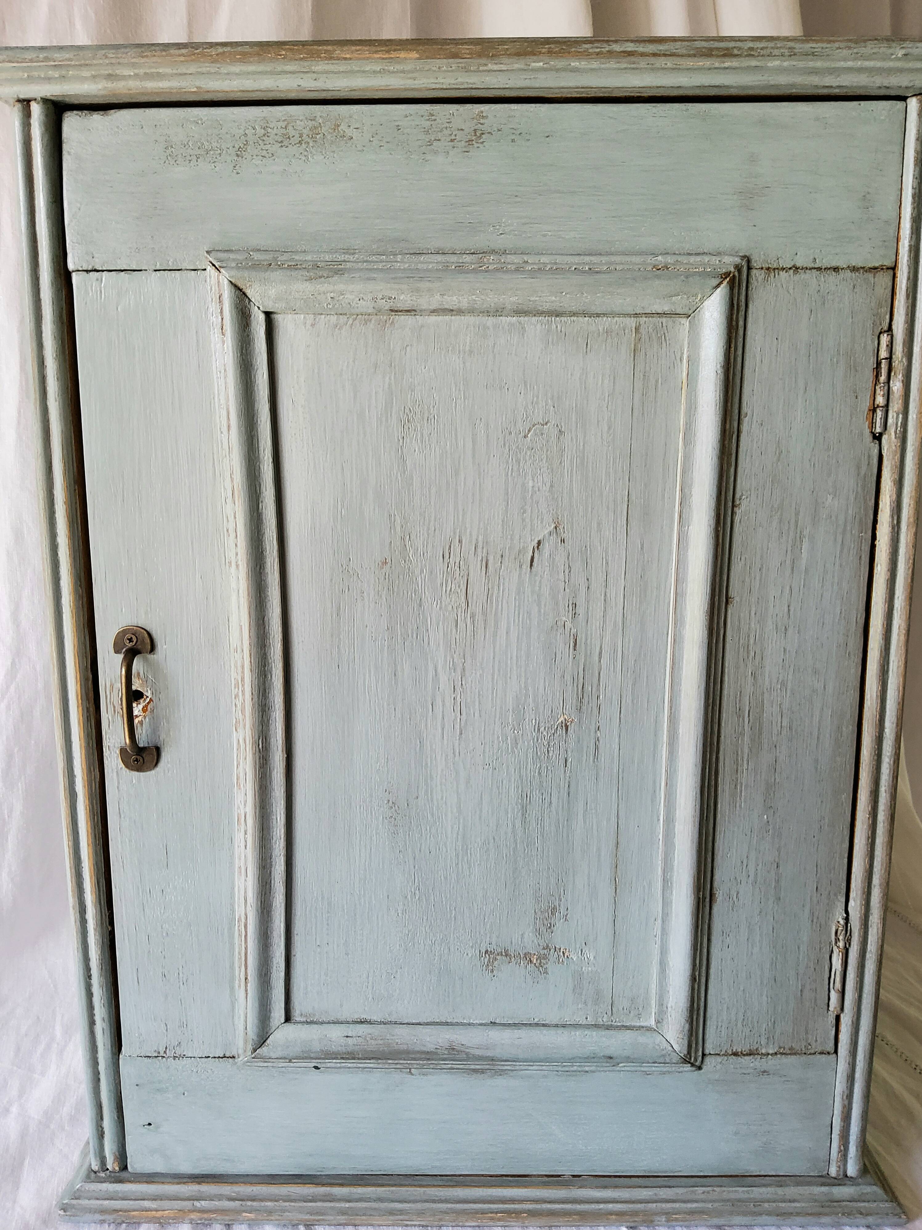 Weathered bathroom cabinet