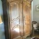 Louis XV wardrobe "Gendarme hat"