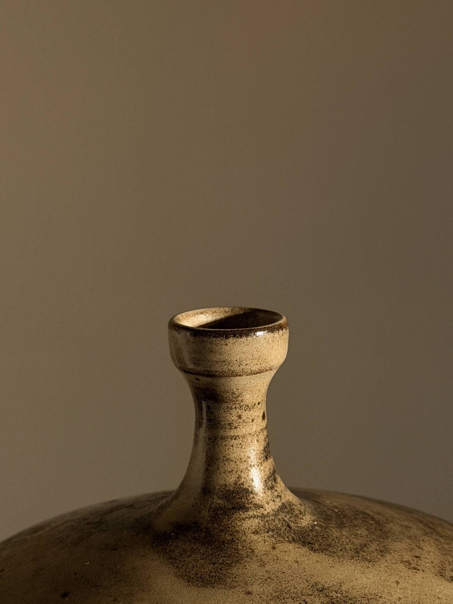 Vase en grès, France, circa 1960