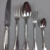 Ercuis trianon model - cutlery 60 pieces silver metal very good condition
