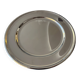 Round serving dish Jean Couzon in 18/10 stainless steel – France