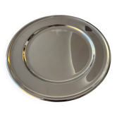 Round serving dish Jean Couzon in 18/10 stainless steel – France