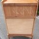 Golden oak bookcase 1950