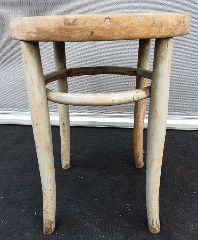Fischel art nouveau motif estaminet tabouret
