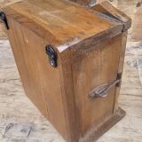 Art Deco teak wall display case