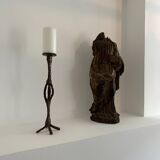 Midcentury brutalist candle holder