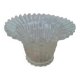 Vintage frosted glass vase – Made in Italy 🇮🇹