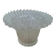 Vintage frosted glass vase – Made in Italy 🇮🇹