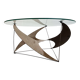 Table basse artisanale des années 70