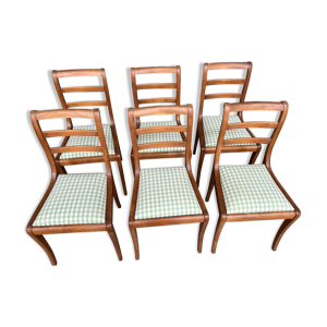 Suite de 6 chaises style