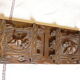 Old greenhouse book extendable black forest floral decoration