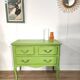 Anise green chest of drawers