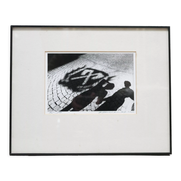 Photographie vintage en noir et blanc