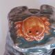 Porcelain salt cellar / Sea theme