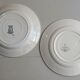 Set of 2 mismatched plates Lunéville and Saint Amand