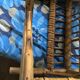 Vintage wicker and rattan children's armchair