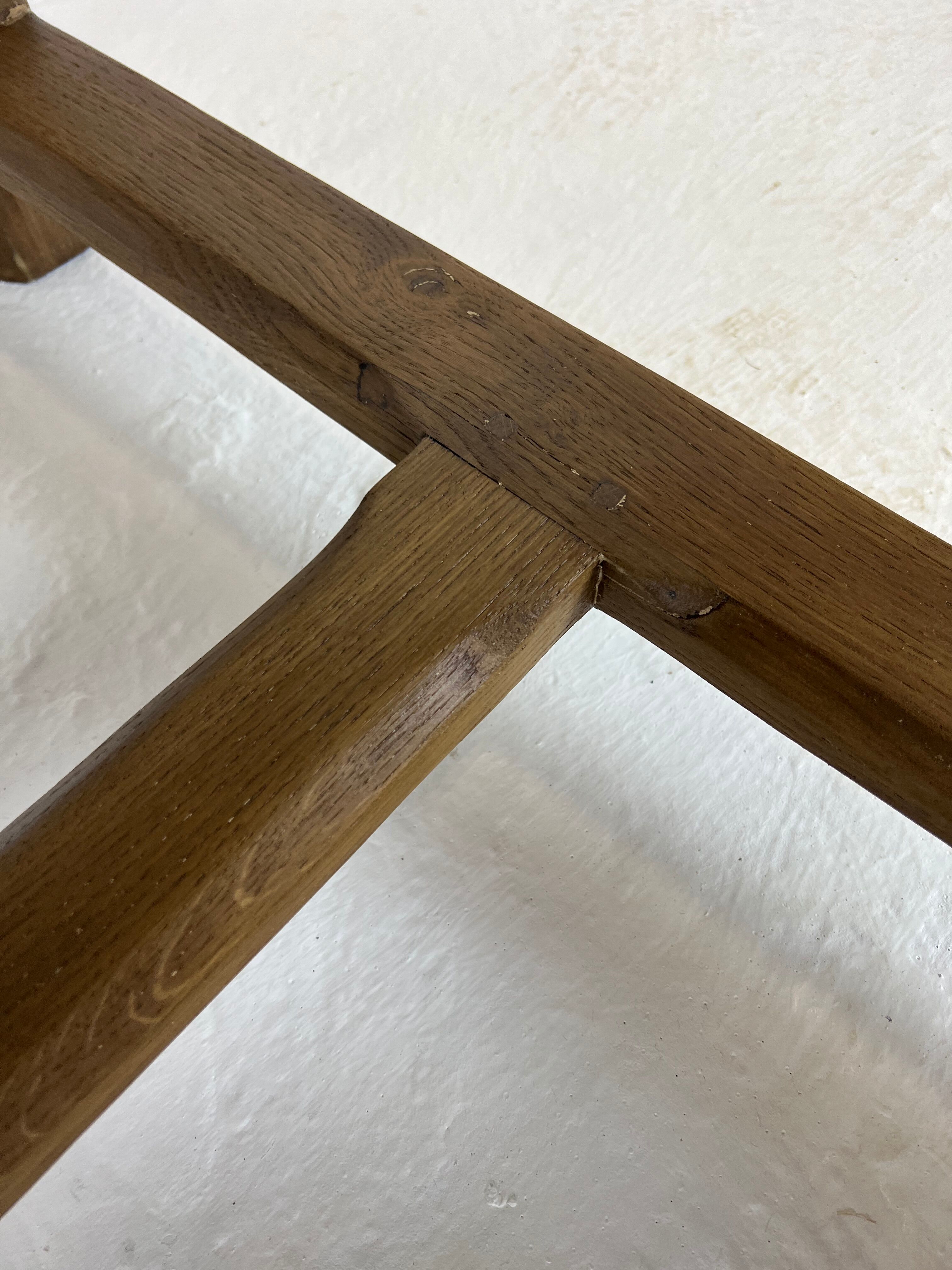 Old oak farmhouse table