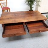 Vintage wood farm table