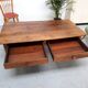 Table basse de ferme vintage bois
