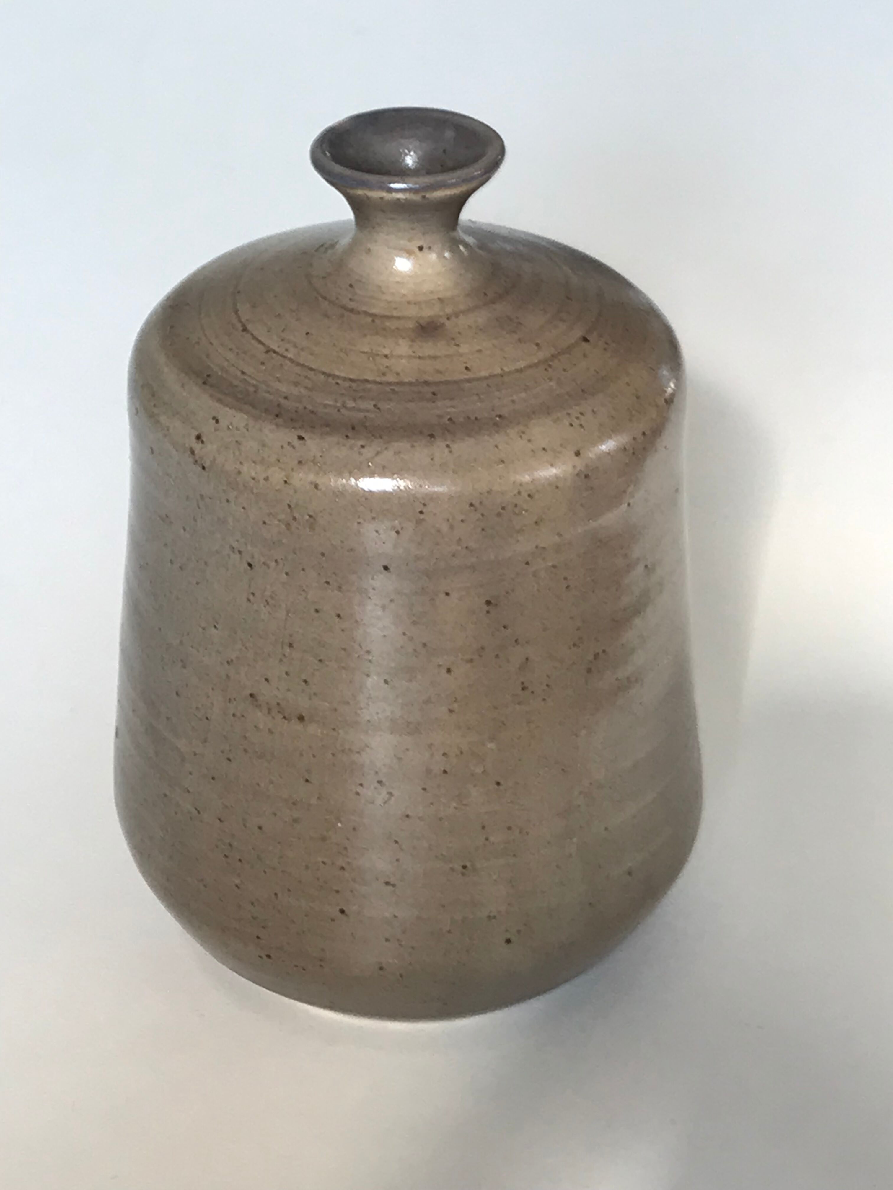 Ceramic vase soliflore vintage design 1960