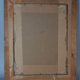 Old frame Art Nouveau décor wood stucco 51x41 foliage 40x30 cm