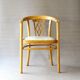 Fauteuil Art déco Thonet N° A969 F en cuir, vers 1930