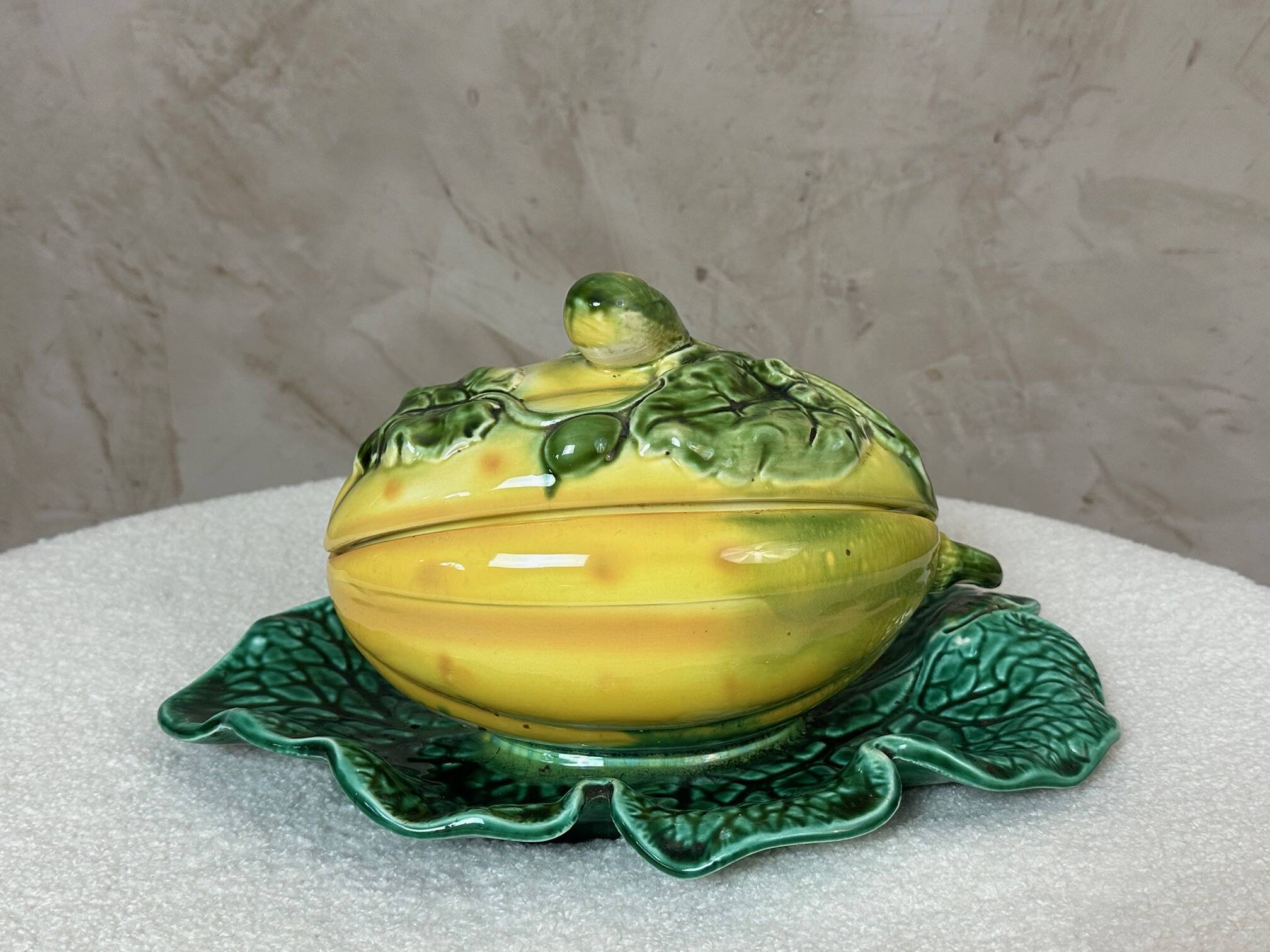 Sarreguemines soup tureen
