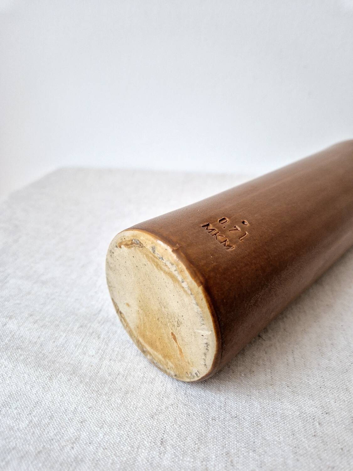 Stoneware bottle vase - MKM Vintage