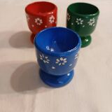 3 coquetiers anciens en bois
