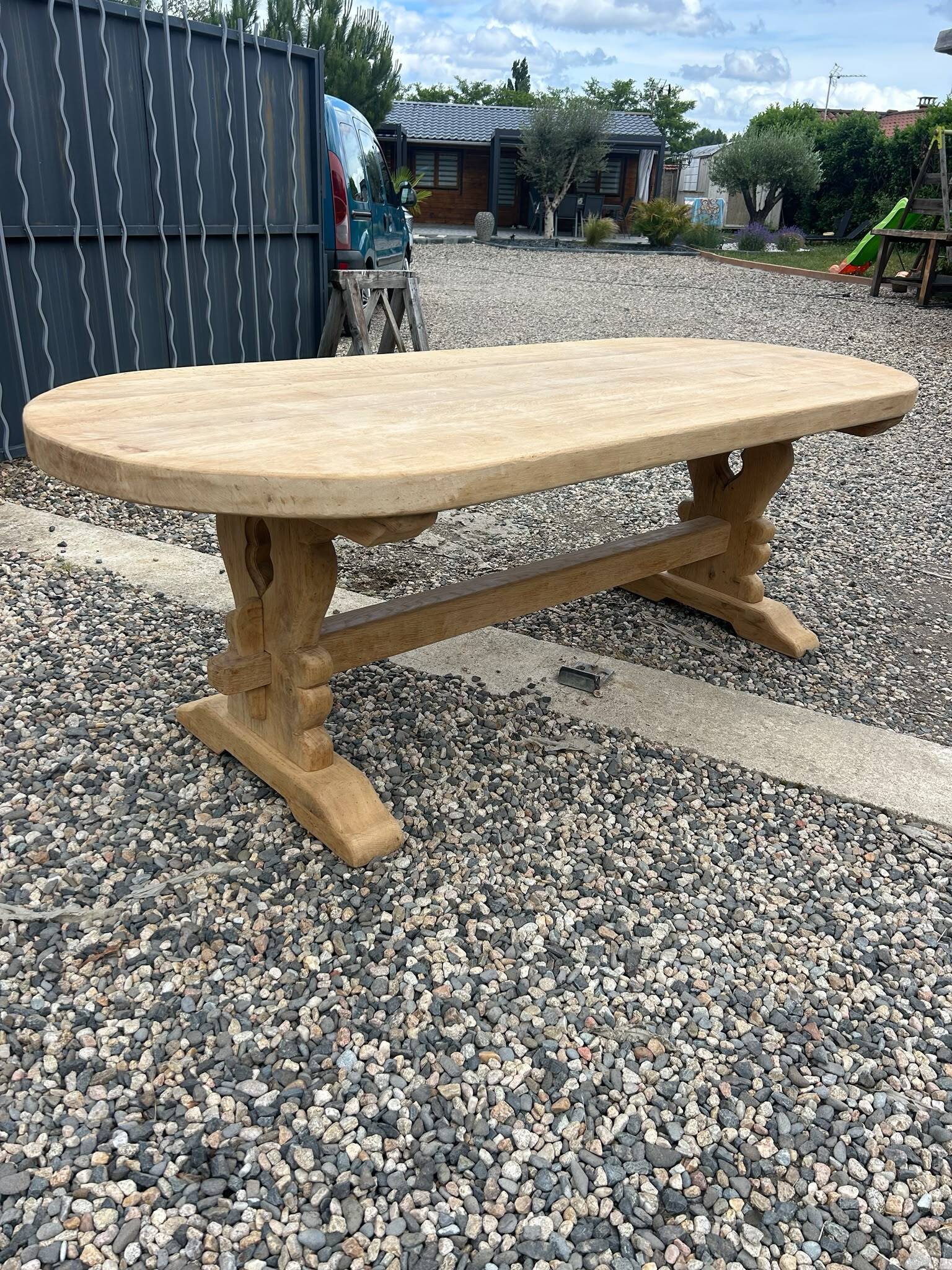 Table monastère chêne massif
