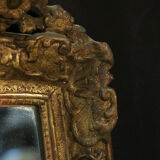 Golden wood regency mirror, 18th century