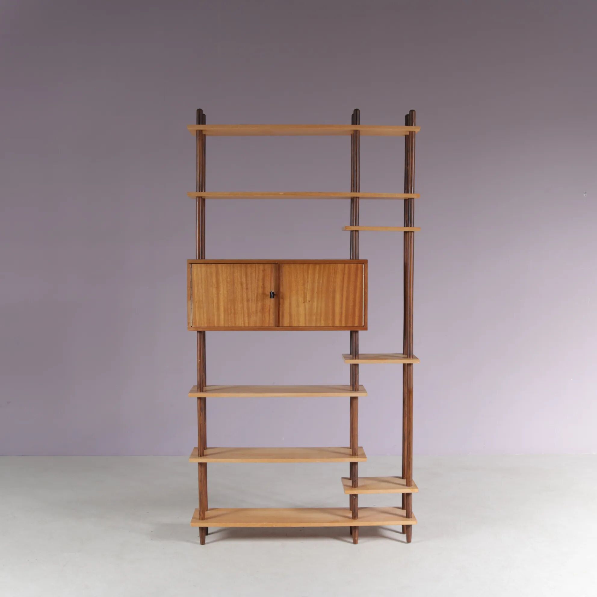 1950s stick cabinet from the Netherlands