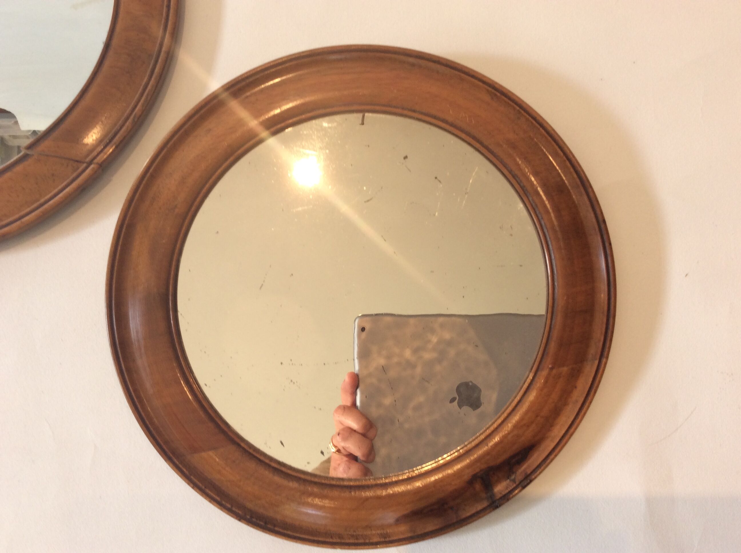 19th mirror - 30 x 30