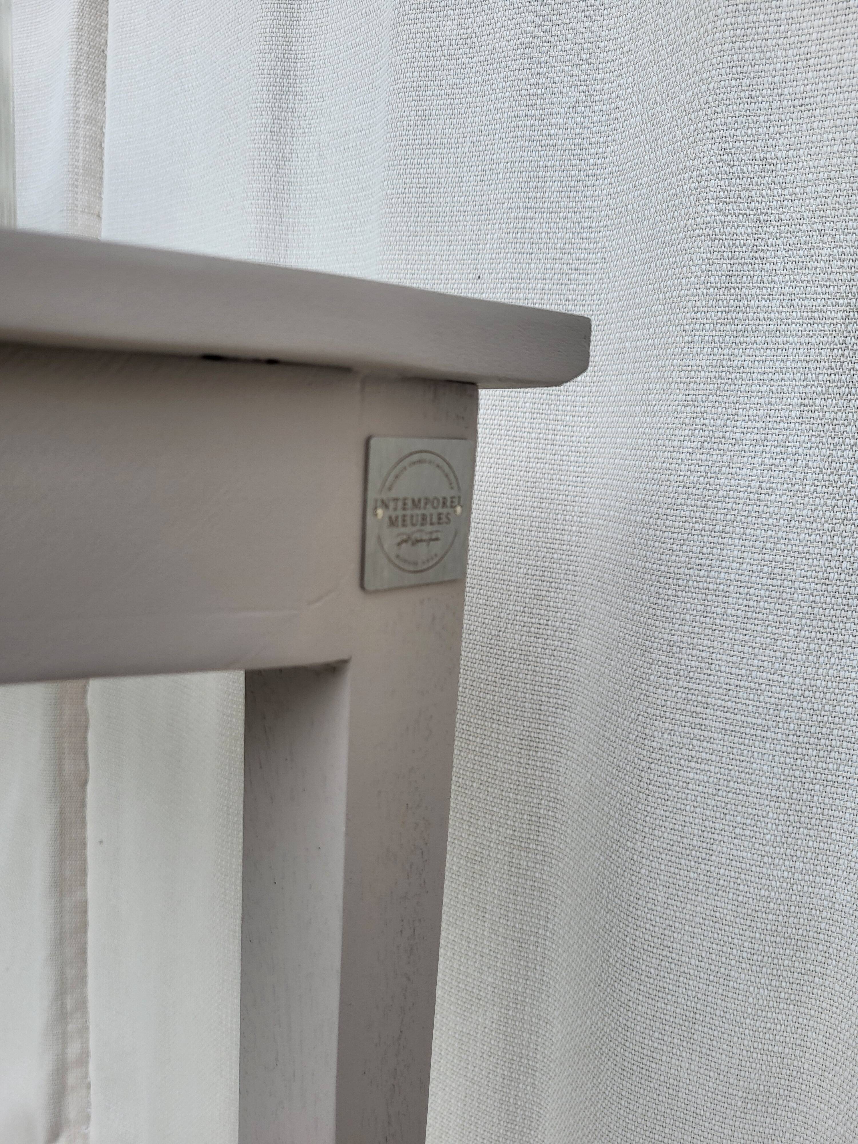 Console, table d'appoint en bois peint