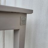 Console, table d'appoint en bois peint